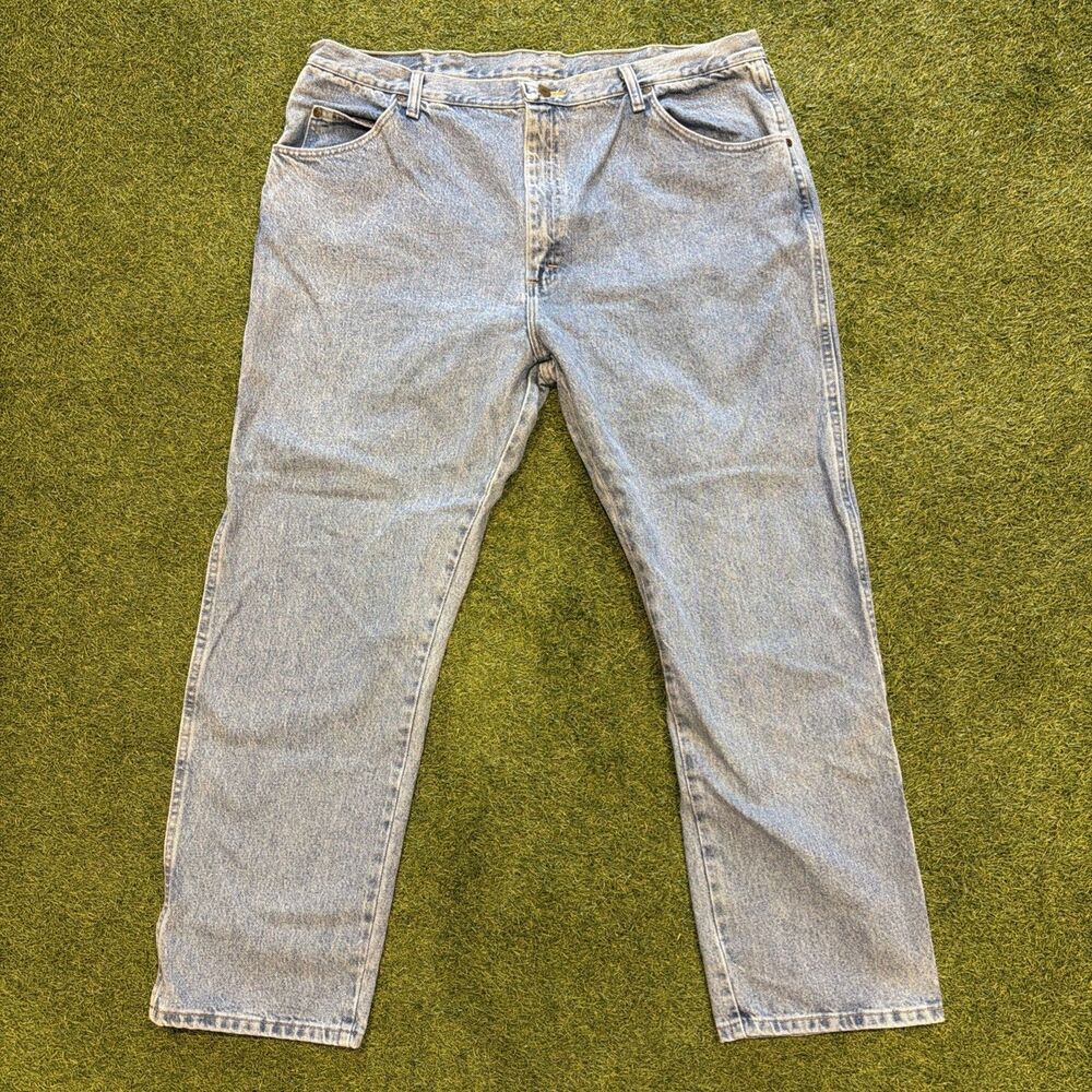 Wrangler Regular Fit 96501SL Men's Jeans 42x30 Blue 100% Cotton